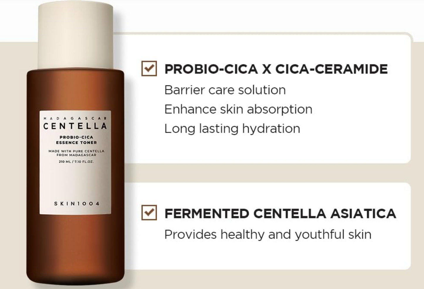 Madagascar Centella Probio-Cica Essence Toner