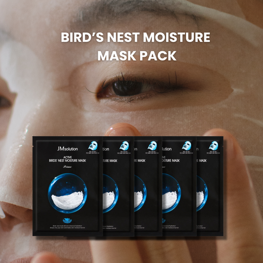 Set / Birds Nest Moisture Mask Pack