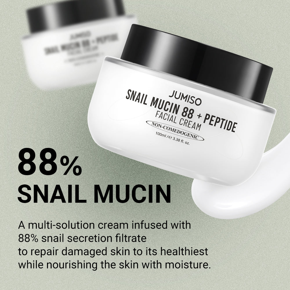 Snail Mucin 88% + Peptide Cream