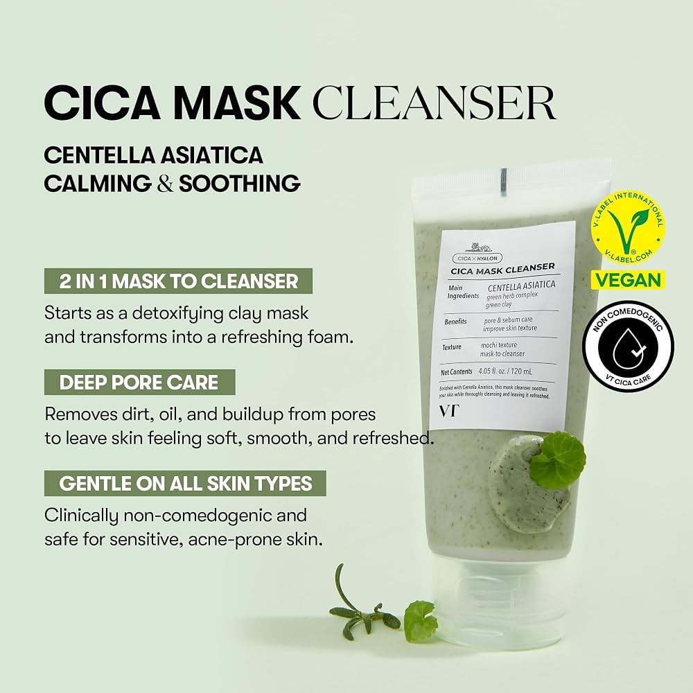 Cica Mask Cleanser Centella