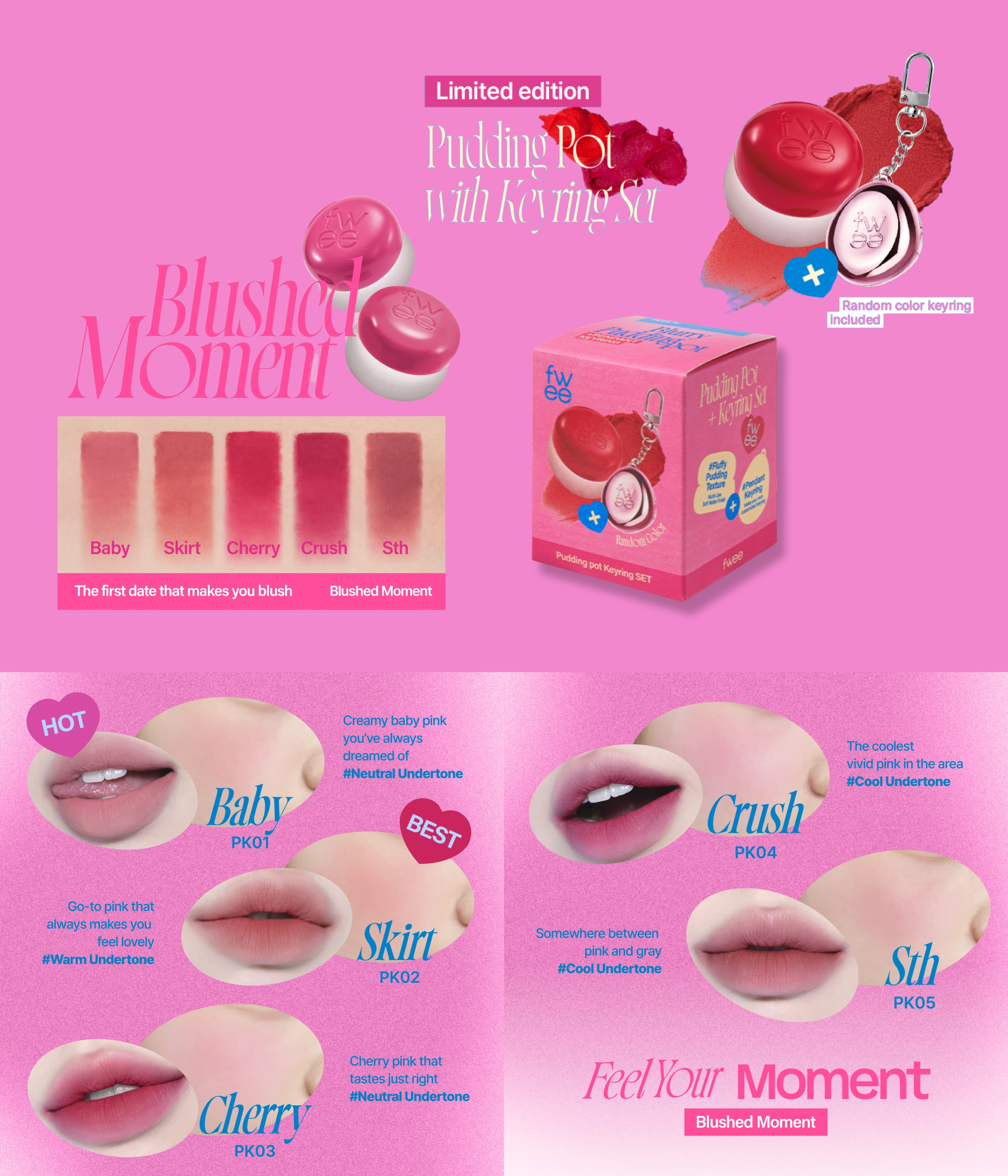 Lip & Cheek Blurry Pudding Pot