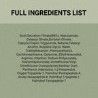 Snail Mucin 88% + Peptide Cream