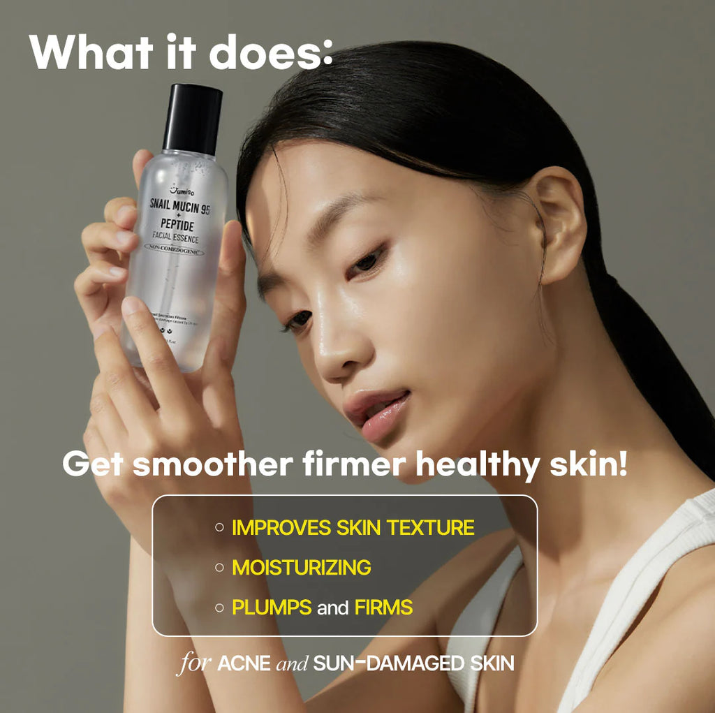 Snail Mucin 95% + Peptide Facial Essence