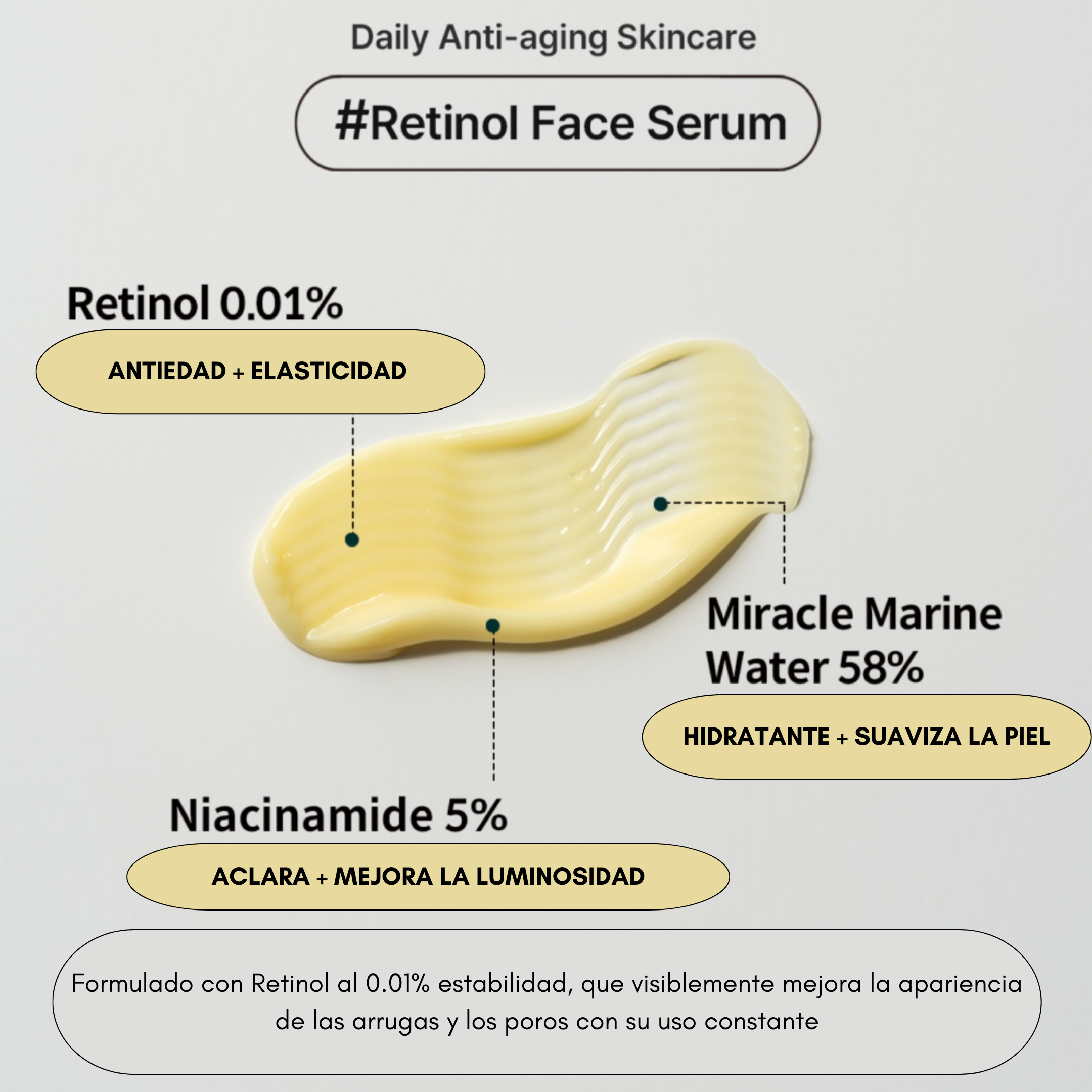 Marine Care Retinol For Face Serum