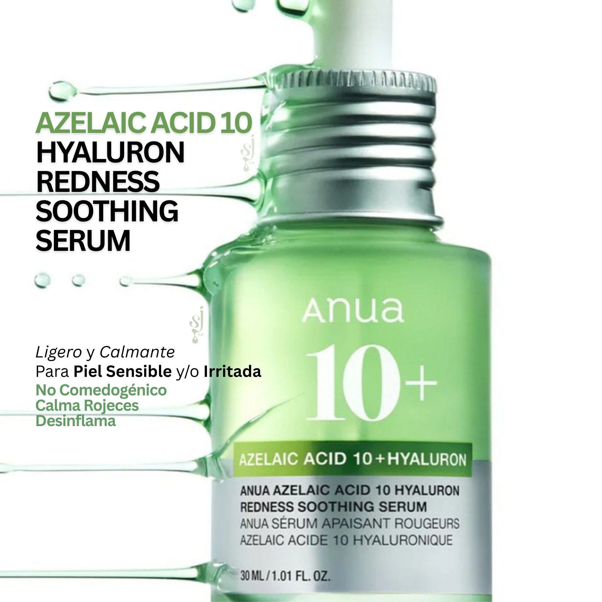 Azelaic Acid 10 Hyaluron Redness Soothing Serum