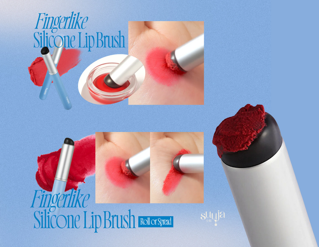 Finger-like Lip Brush #Silicone