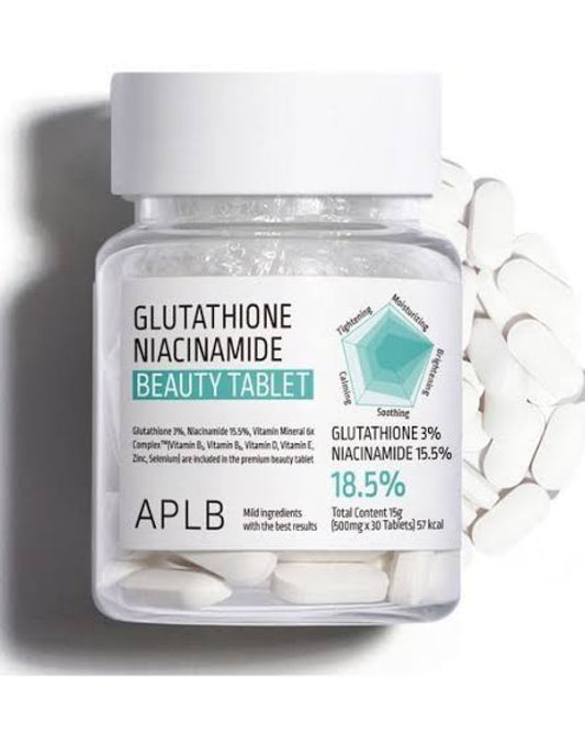 Glutathione Niacinamide Beauty Tablet (30 tabletas)