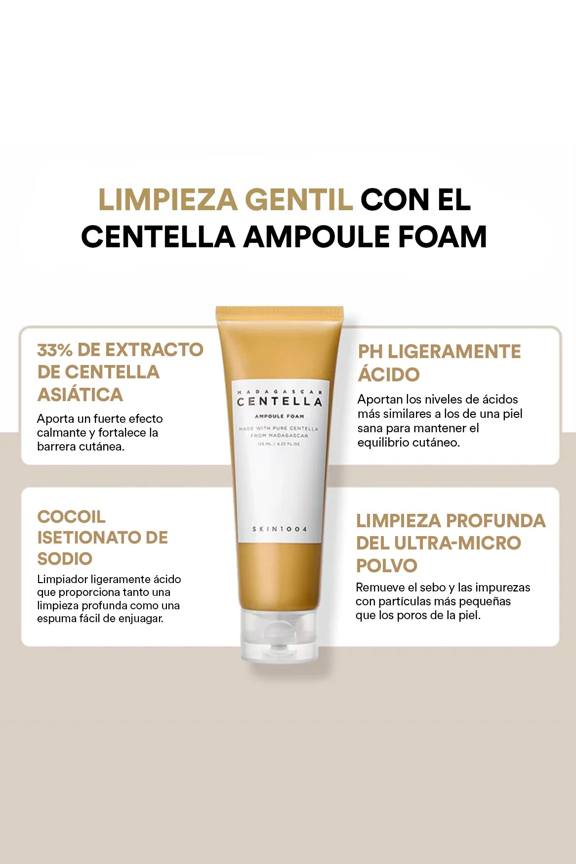 Madagascar Centella Ampoule Foam