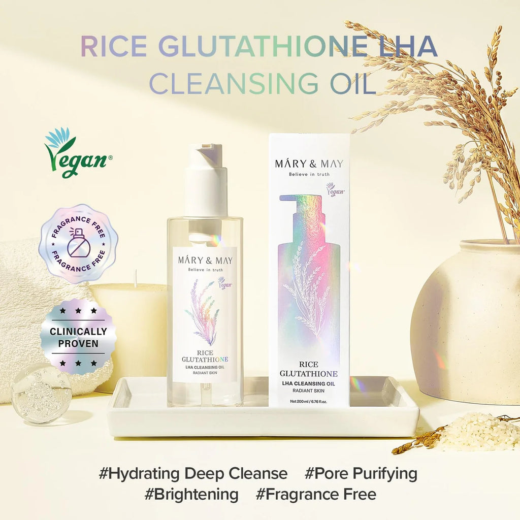 Rice Glutathione LHA Cleansing Oil