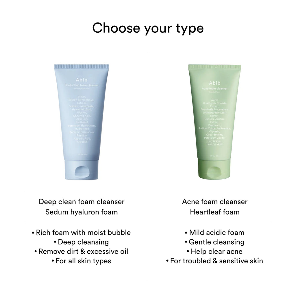 Deep Clean Foam Cleanser Sedum Hyaluron