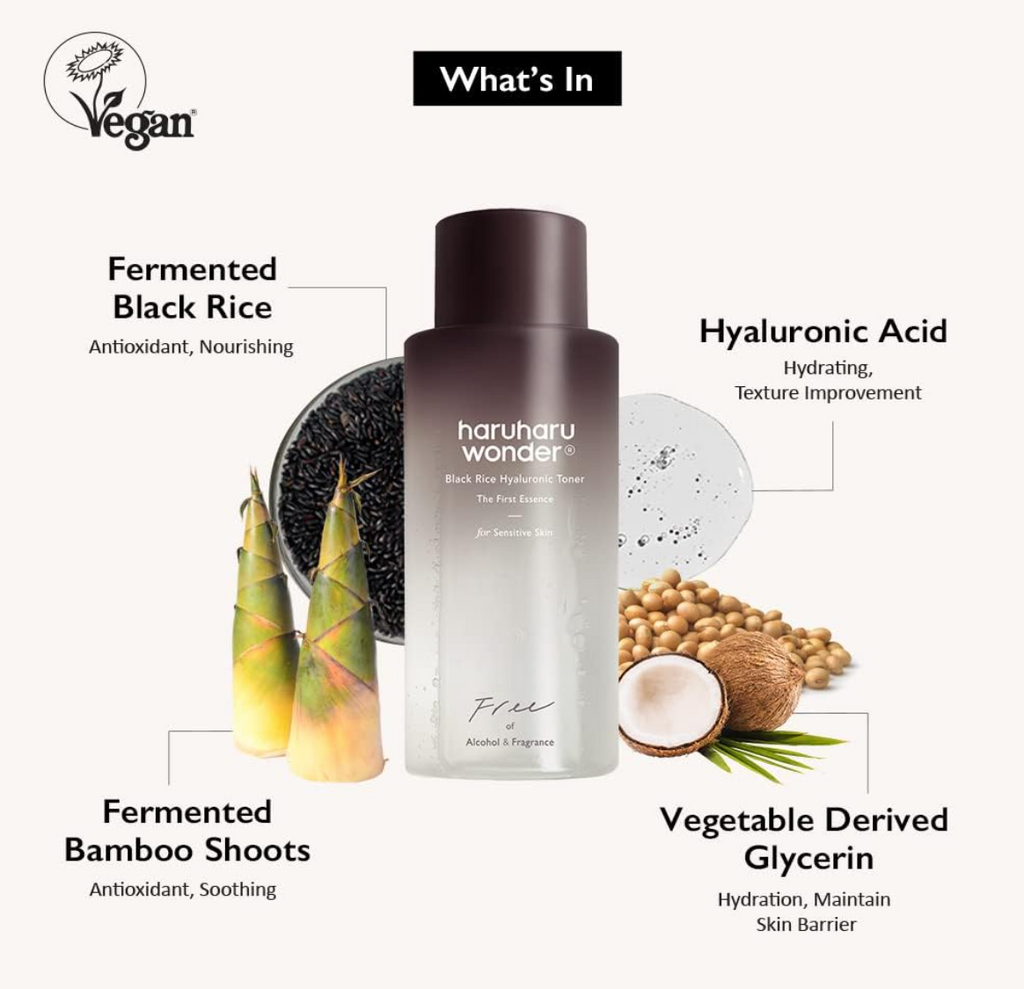 Black Rice Hyaluronic Toner x Sensitive Skin
