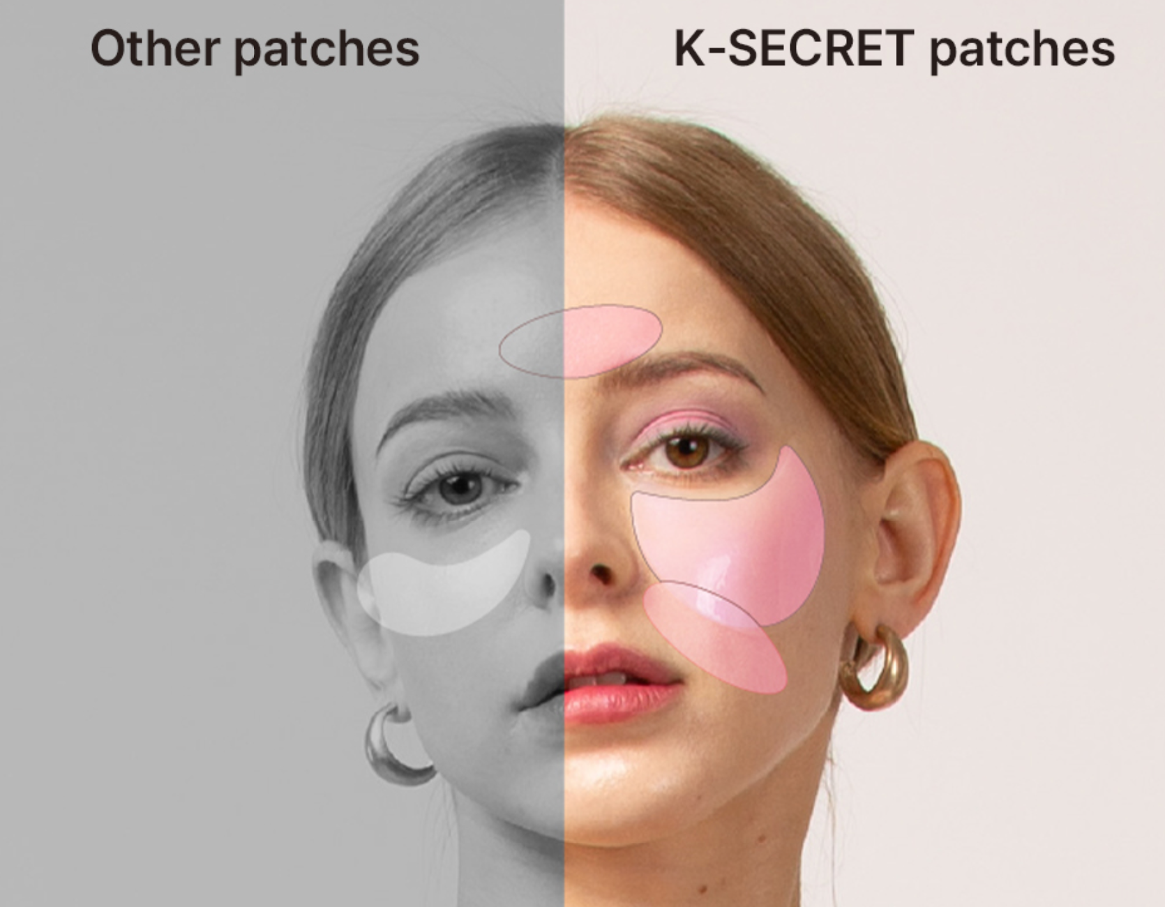 Instant Relief Eye Gel Patches with CAFFEINE