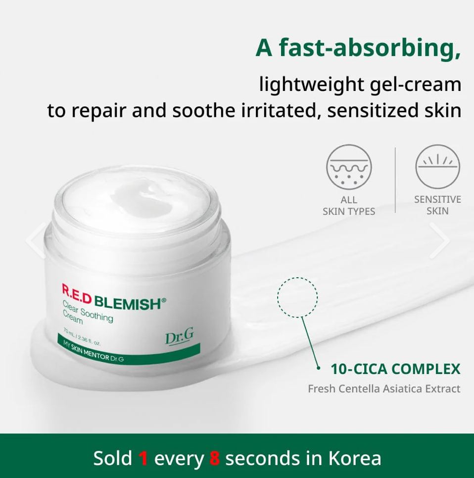 Red Blemish Clear Soothing Cream