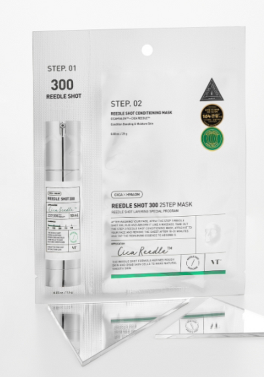 Cica Reedle Shot 300 2-step mask (1 esencia + 1 sheet mask)