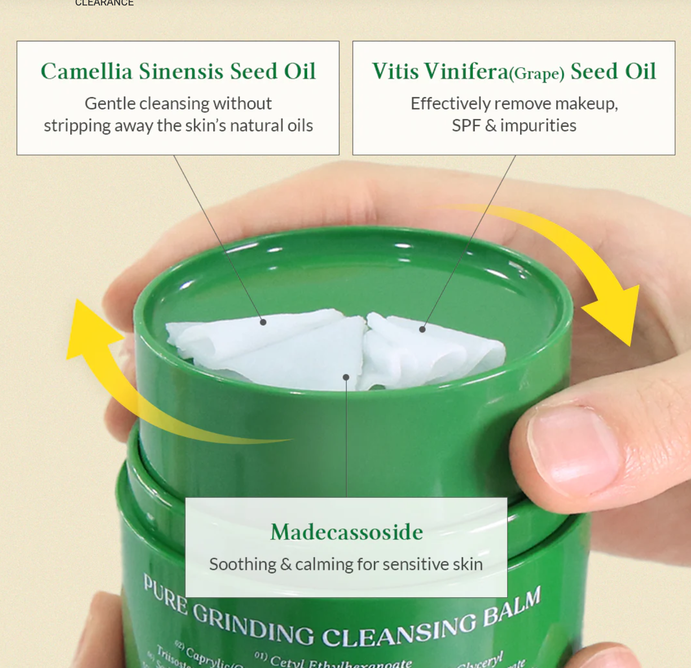 Pure Grinding Cleansing Balm