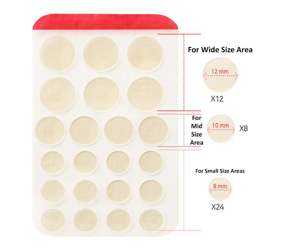 Witch Piggy Hell-Pore Blemish Spot Patch (44 patches)