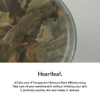 Mild acidic pH sheet mask Heartleaf Fit