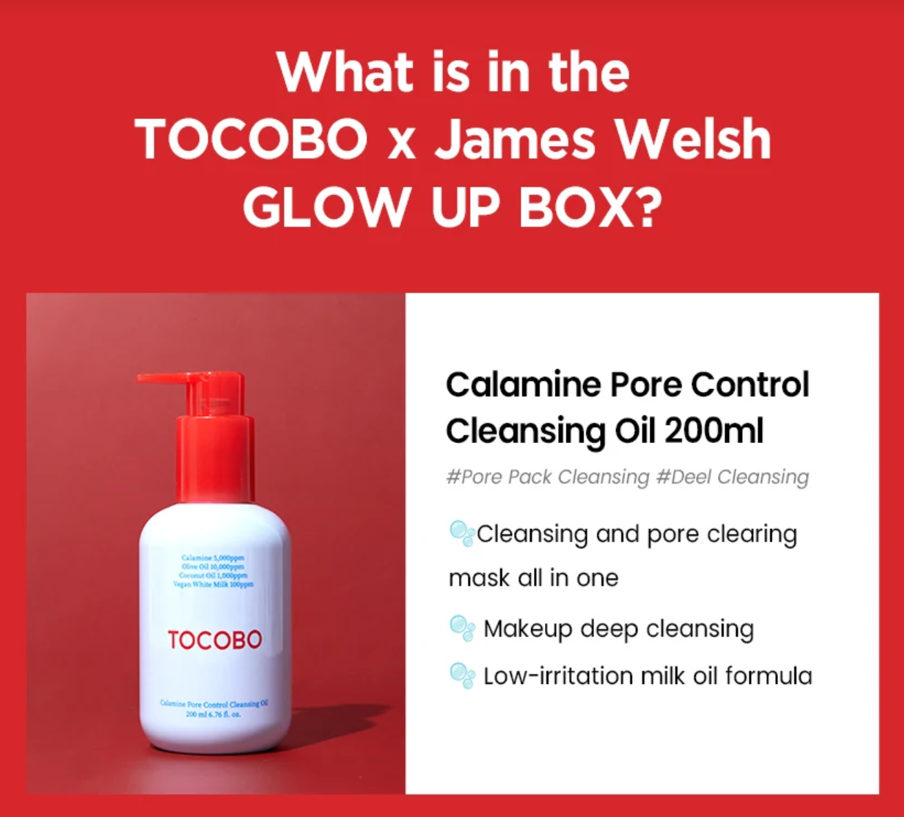 Tocobo "GLOW UP" Box (Edicion Limitada)