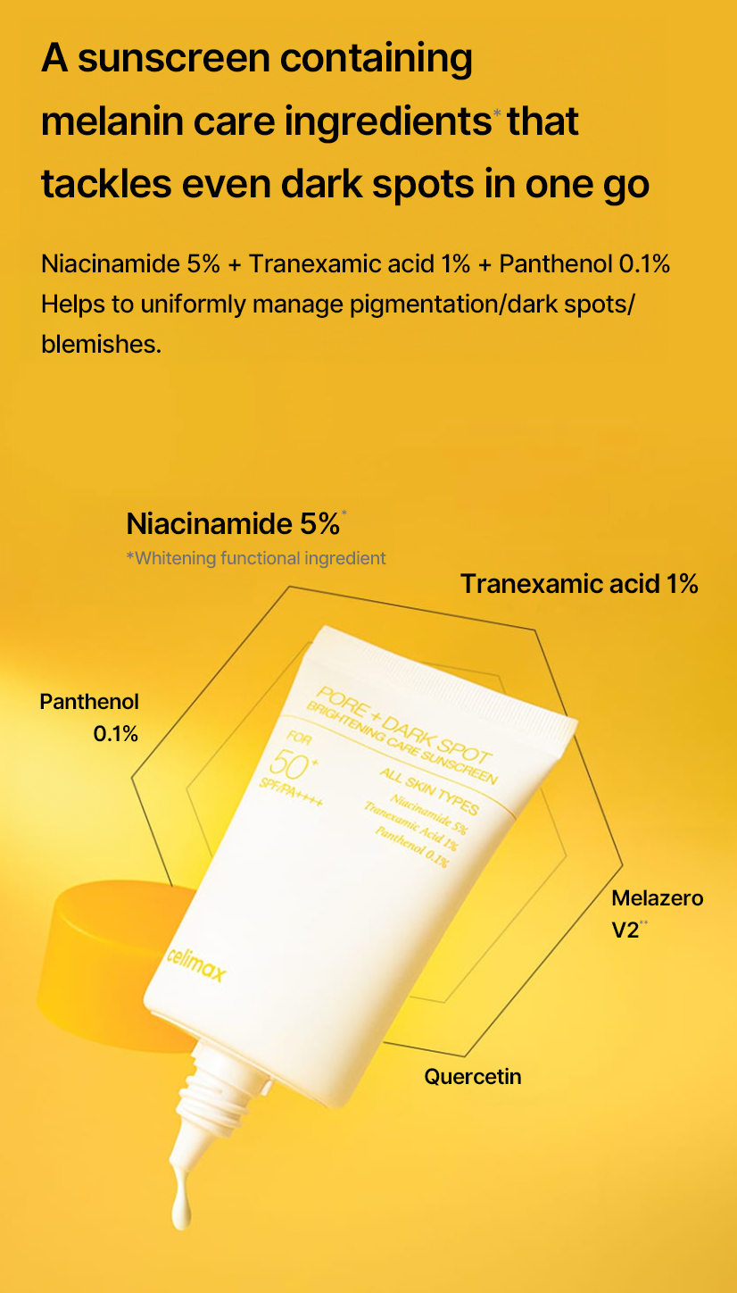Pore+Dark Spot Brightening Care Sunscreen