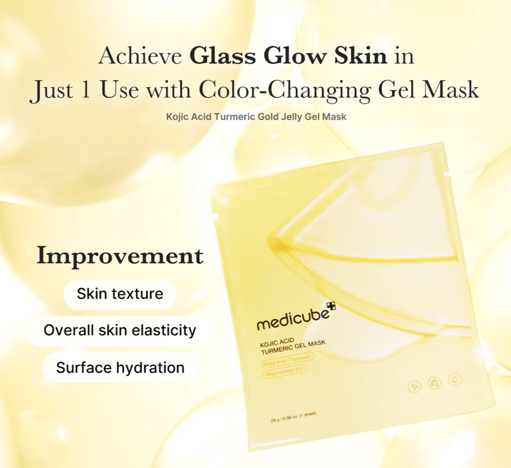 Kojic Acid Turmeric Brightening Gold Gel Mask
