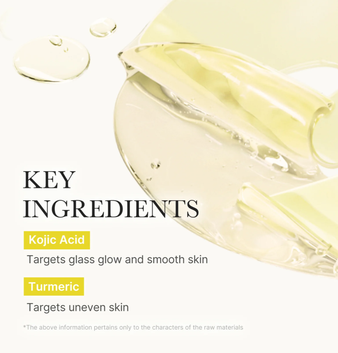 Kojic Acid Turmeric Brightening Gold Gel Mask