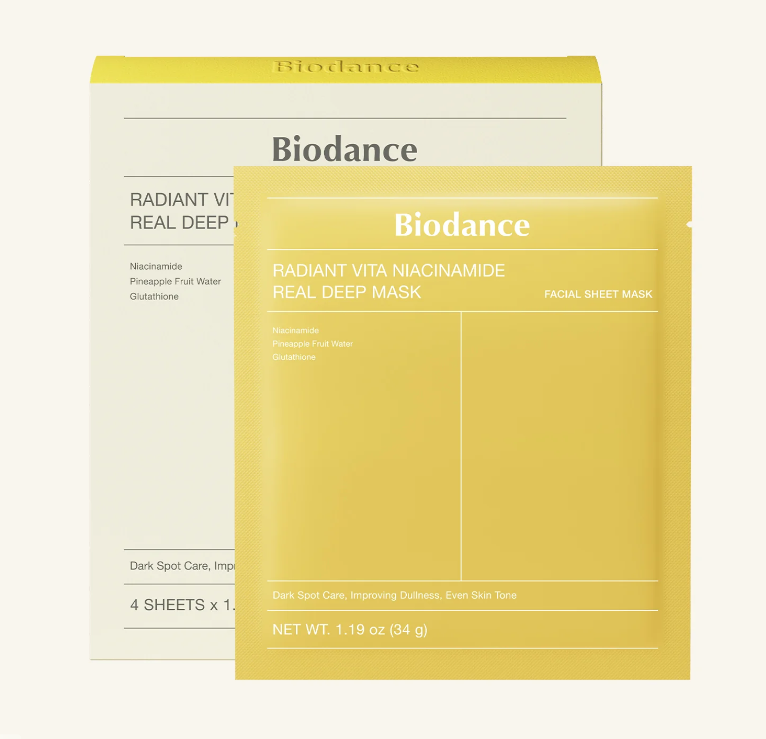 Radiant Vita Niacinamide Real Deep Mask