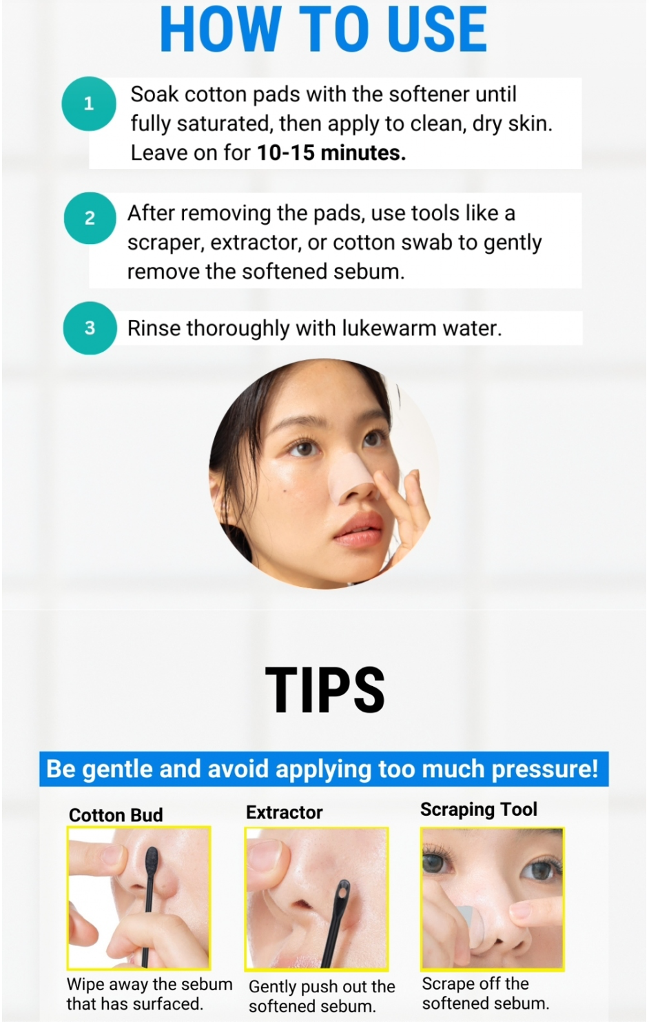 Blackhead Melting softener (+ pads + boquilla)