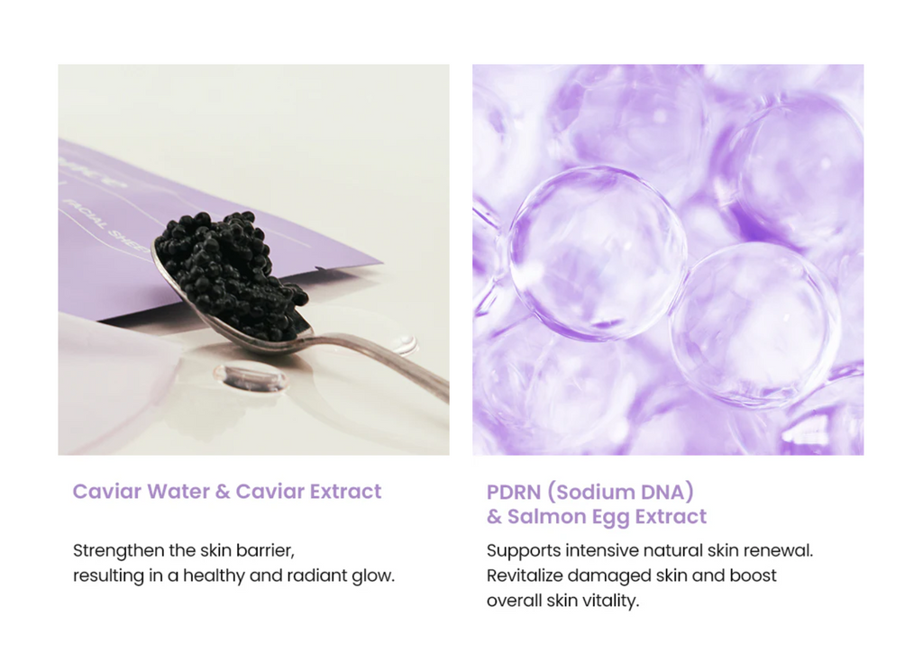 Rejuvenating Caviar PDRN Real Deep Mask