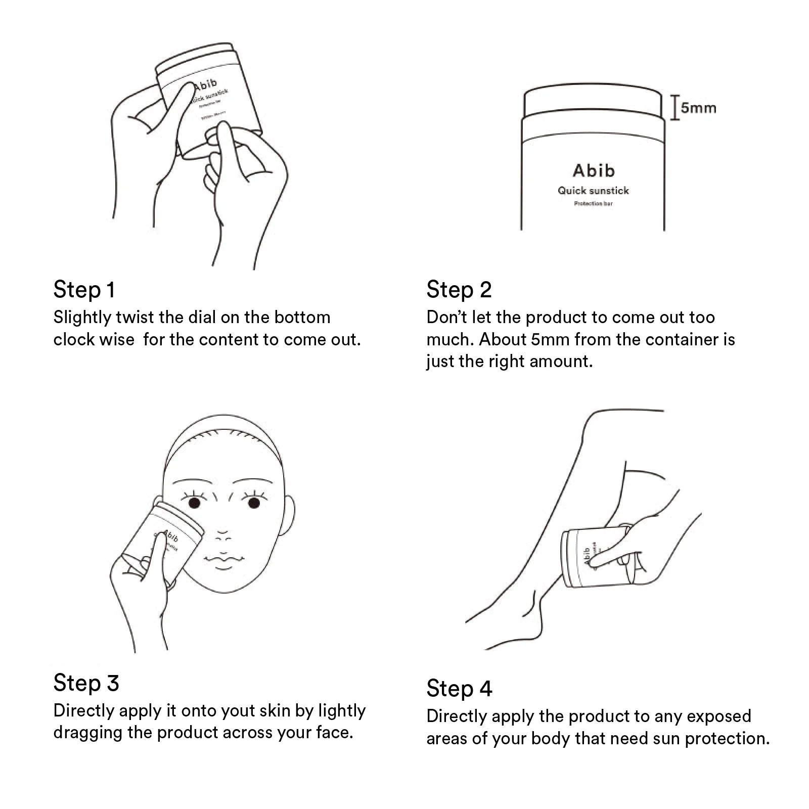 Quick Sunstick Protection Bar SPF50+