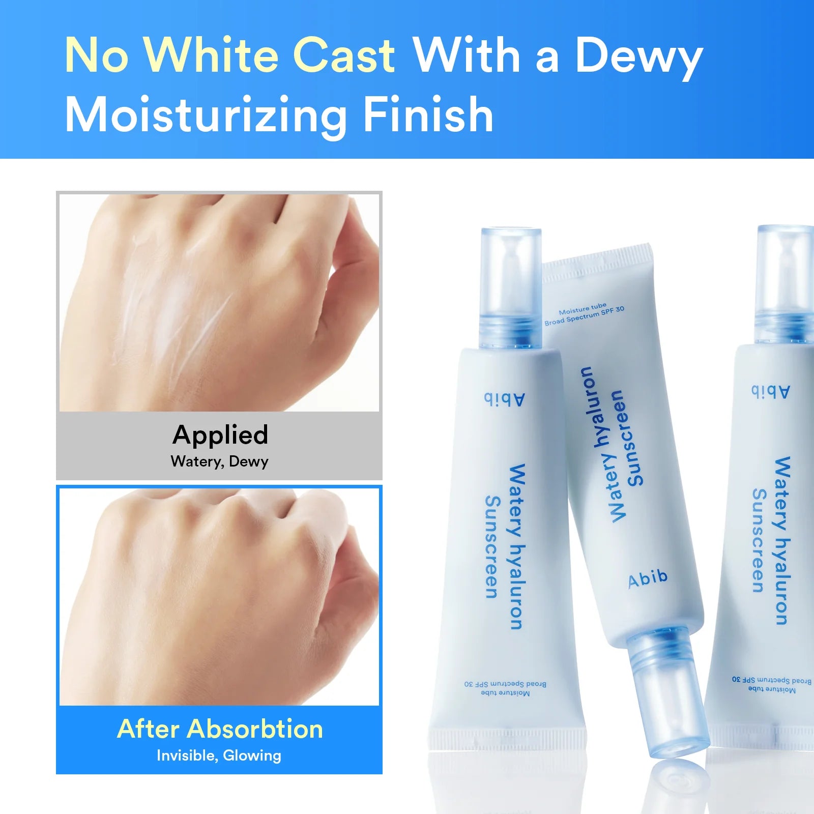 Watery Hyaluron Sunscreen Moisture