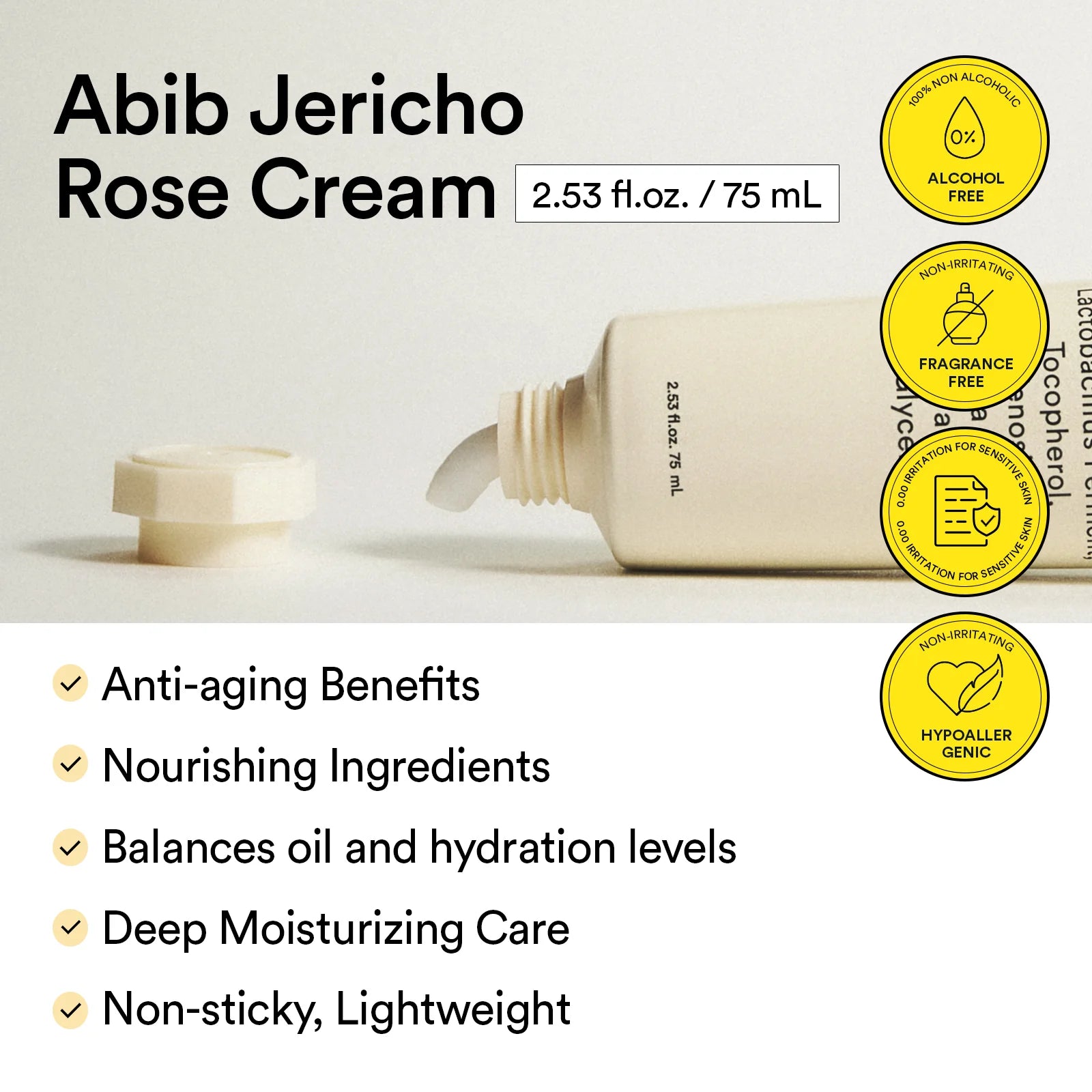 Jericho Rose Creme Nutrition