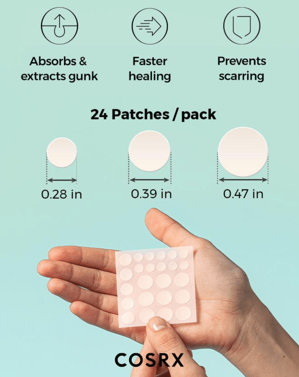 Acne Pimple Master Patch (24 patches) - SUUJA