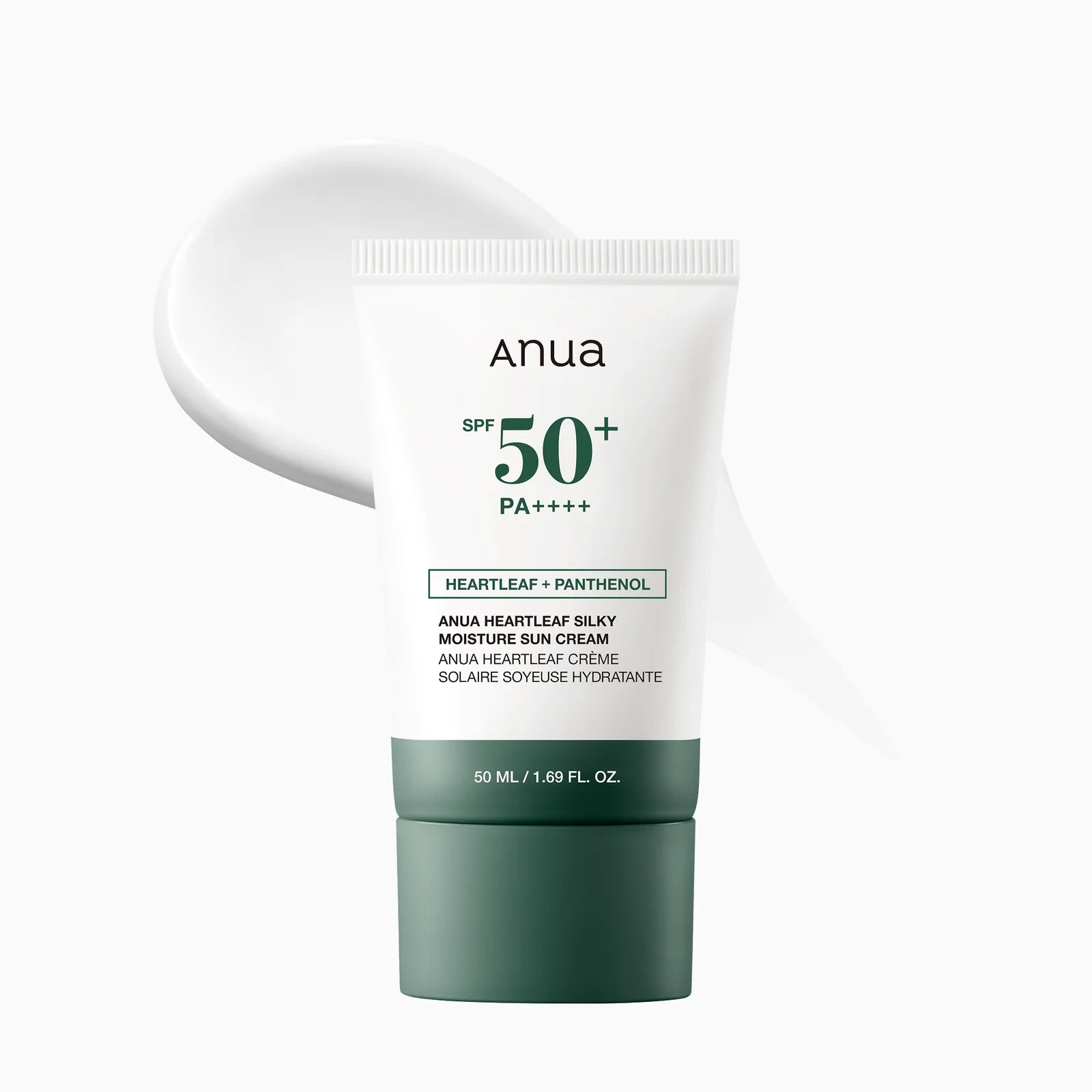Heartleaf Silky Moisture Mild Sunscreen SPF50+