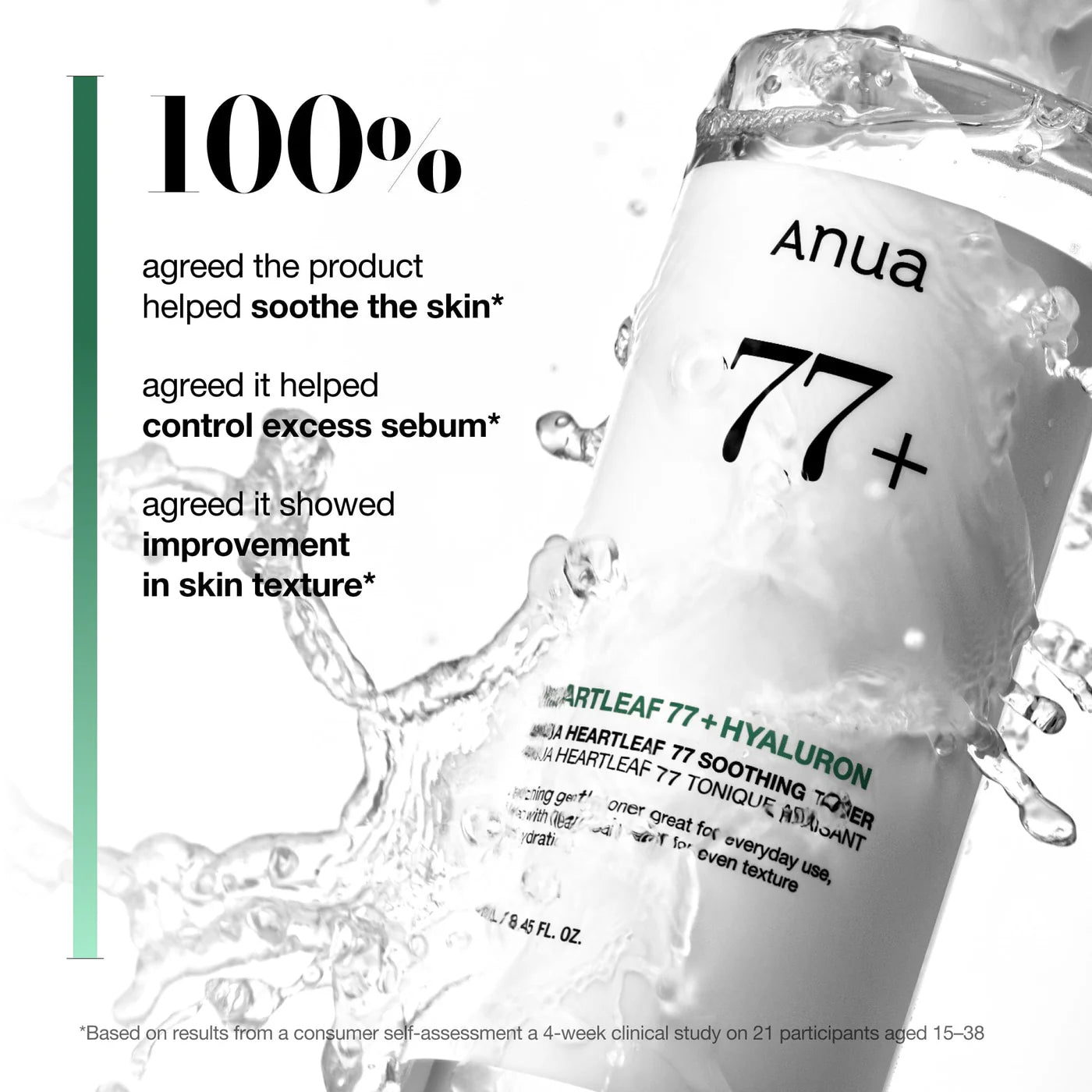 Heartleaf 77 + Hyaluron Soothing Toner