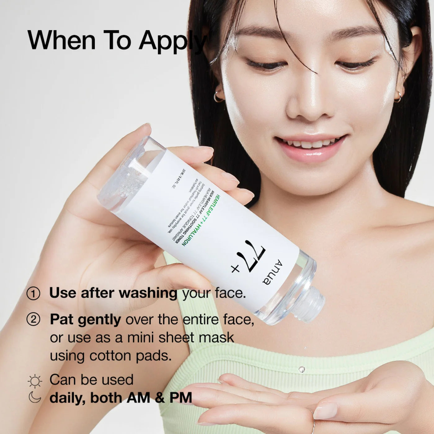 Heartleaf 77 + Hyaluron Soothing Toner
