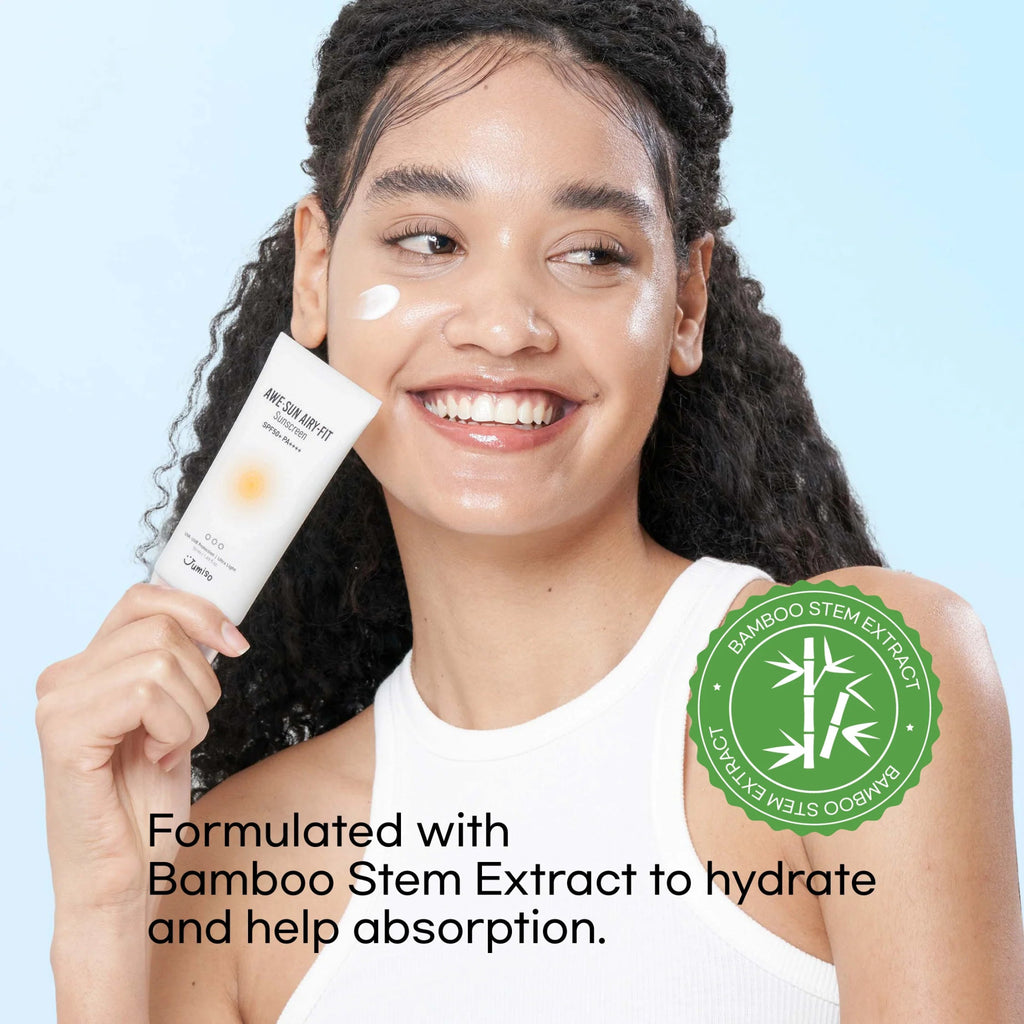 Awe - Sun Airyfit Sunscreen SPF50+ PA ++++ - SUUJA