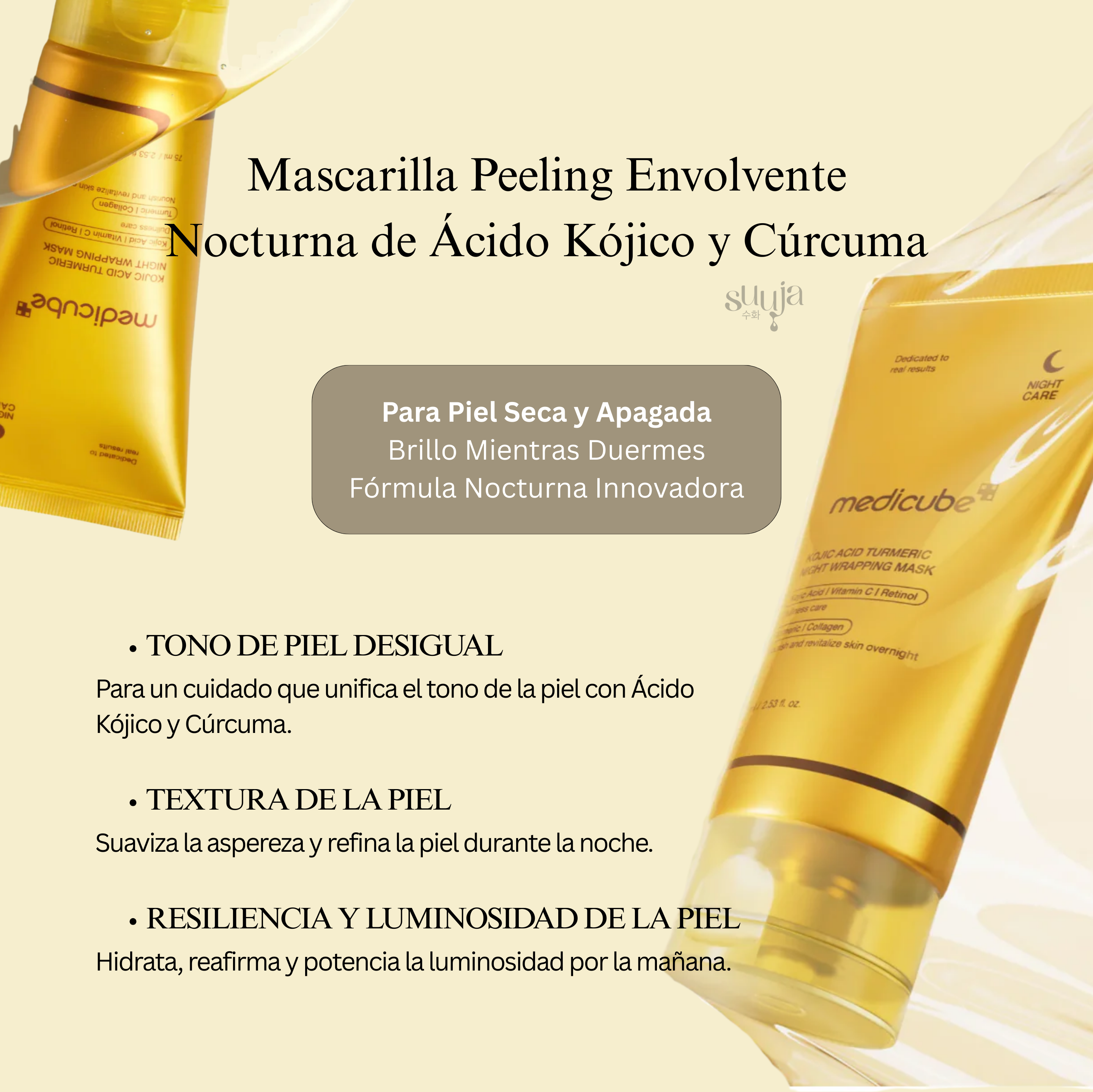 Kojic Acid Turmeric Night Wrapping Mask