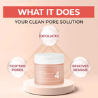 No. 4 Pore Zero Peeled Egg Toner Pad (70 pads)