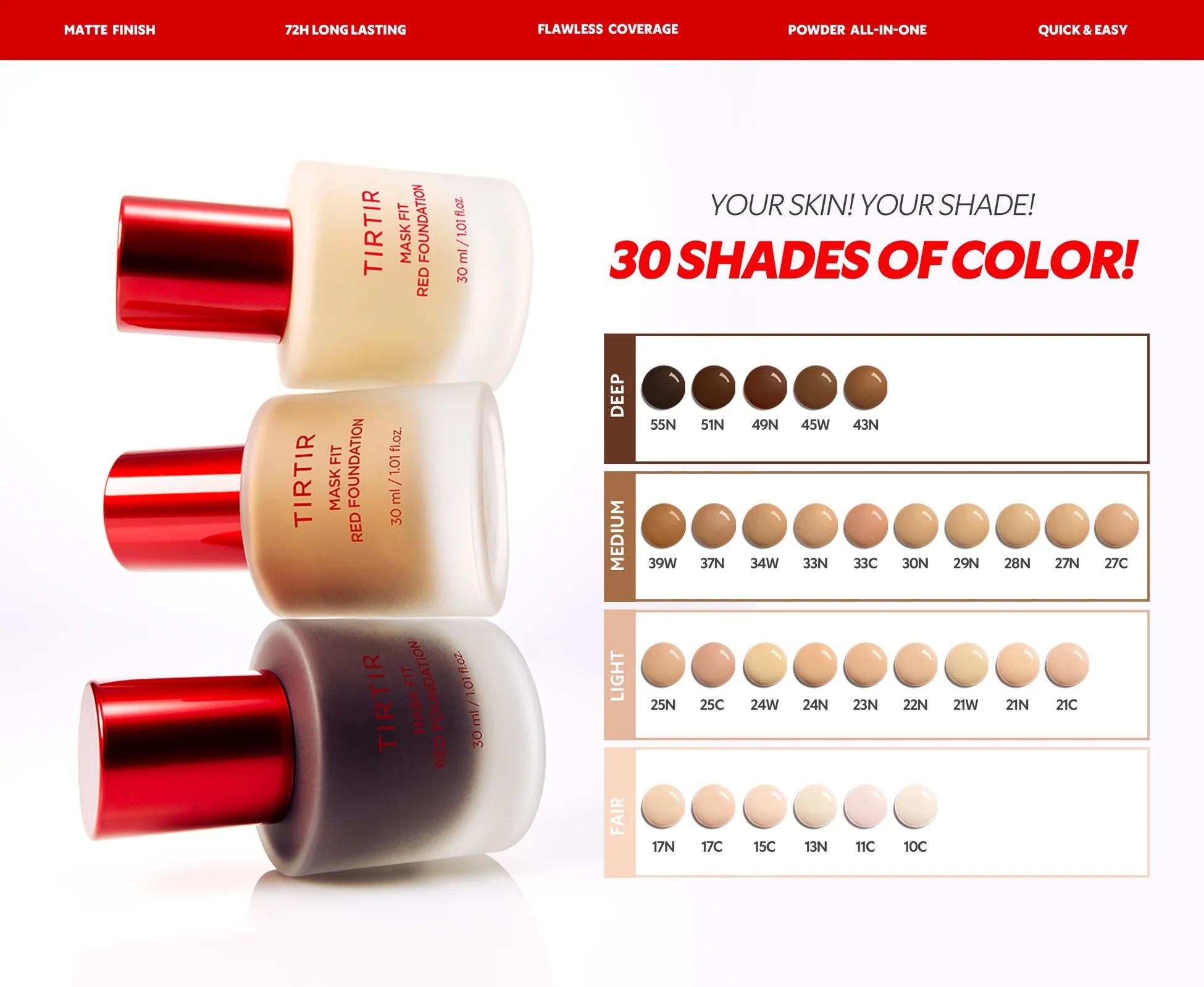 Mask Fit Red Foundation